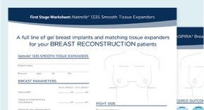 Two-stage reconstruction preoperative planning form
