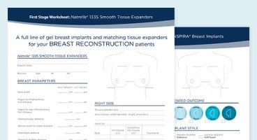 Two-stage reconstruction preoperative planning form